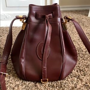 Cartier shoulder bag Bordeaux Drawstring pouch